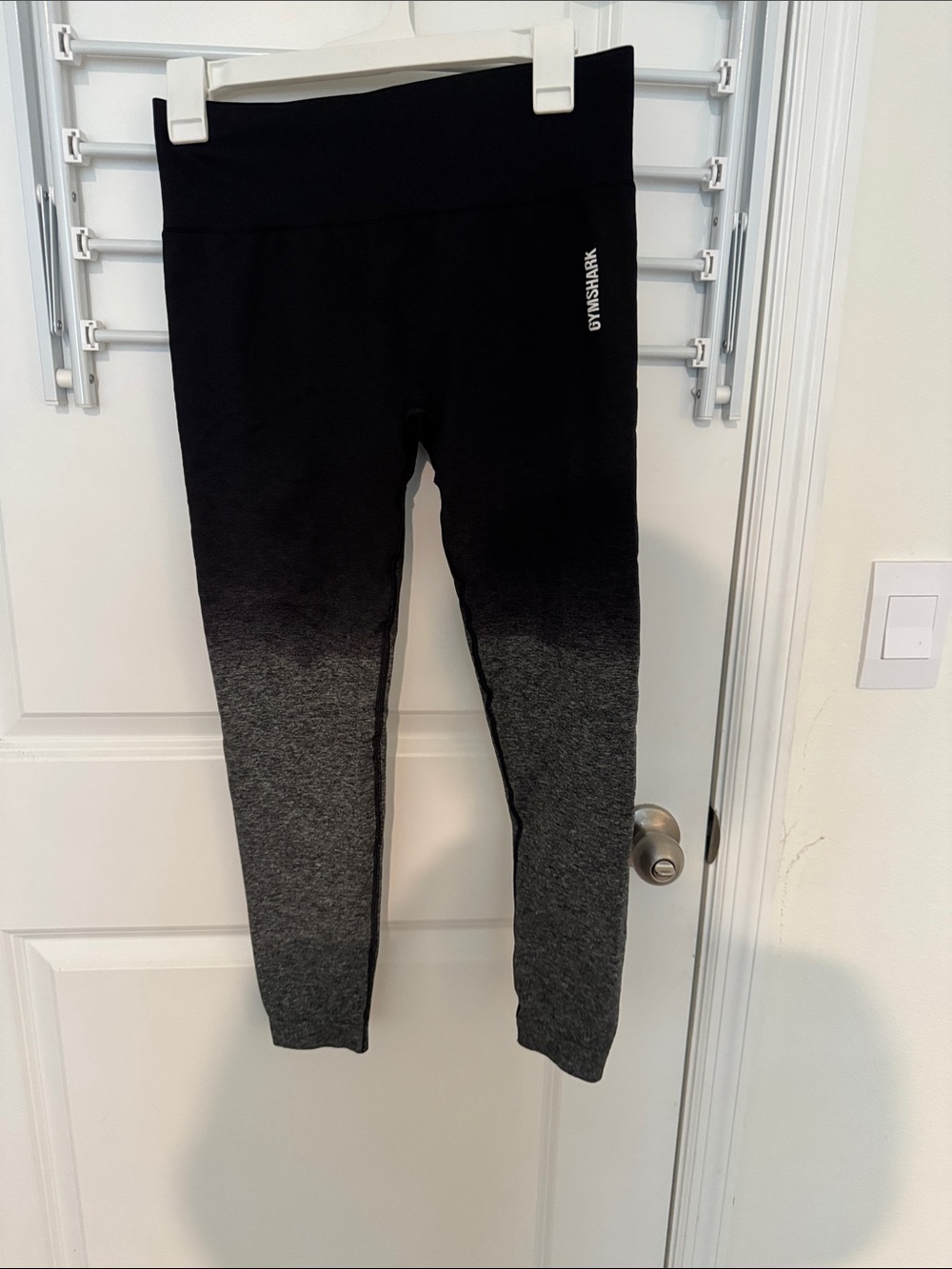 Gymshark Black-to-Gray Ombre High-Waist Leggings